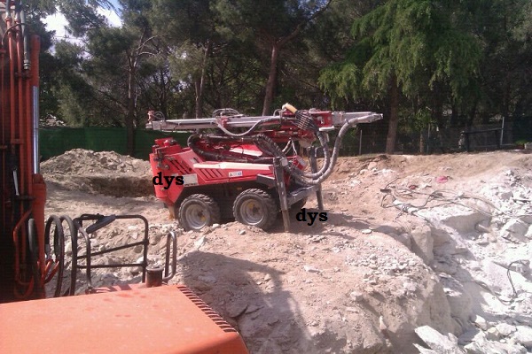 demolicion de piedras